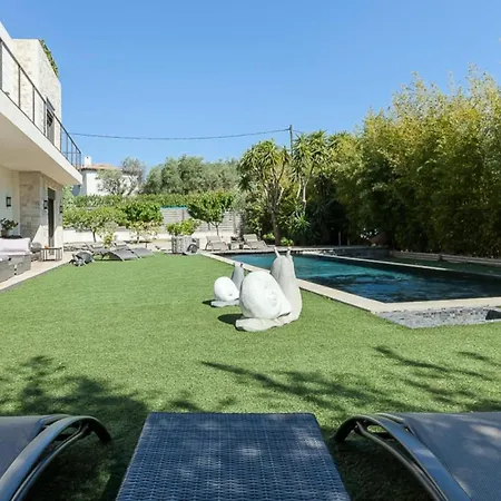 En Domaine Prive Avec Piscine Chauffee - En Domaine Prive Avec Piscine Chauffee Mae-2023 别墅 昂蒂布